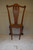 SOLD Antique Dining Room Chairs, Mahogany Chippendale, Set of Six