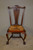 SOLD Antique Dining Room Chairs, Mahogany Chippendale, Set of Six