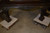 Antique China Cabinet, Curved Glass Oak #21578
