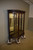 Antique China Cabinet, Curved Glass Oak #21578