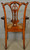 SOLD Antique Set of 8 Carved Chippendale Dining Chairs – Twin Arms