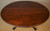 SOLD Antique Oval Mahogany Ball and Claw Table