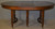 SOLD Antique Dining Table, Round Mahogany Table with Unusual Base