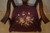 SOLD Antique Dining Room Chairs, Set of 8 Needlepoint Seats