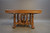 SOLD Victorian Oak Banquet Dining Conference Table w/ 8 Leaves OPENS- 12.5 Feet