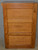 SOLD Antique Oak File Cabinet - 3 Drawer by Yawman