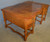 SOLD Antique Walnut and Burl Inlaid Partner’s Desk