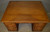 SOLD Antique Victorian Oak Raised Panel Partner’s Desk