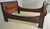 SOLD Antique Period Empire Full Size Sleigh Bed