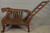 SOLD Antique Oak Morris Chair with Lion Heads and Claw Feet