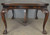 SOLD Antique Mahogany Dining Table with large Ball and Claw Feet