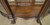 SOLD Antique Large Carved Lion Body Curved Glass China Closet