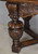 SOLD Antique Excessively Carved Computer Table, Oak Draw Leaf Table