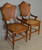 SOLD Antique Pair of Victorian Burl Walnut Armchairs