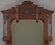 SOLD Antique Victorian Marble Top Burl Walnut Hall Tree