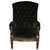 SOLD Antique Victorian Renaissance Upholstered Lounge Chair