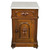SOLD Antique Victorian Marble Top Carved Half Commode