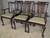 SOLD Antique Set of 6 Mahogany Chippendale Ball & Claw Dining Chairs
