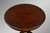 SOLD Mahogany Empire Acanthus Carved Round Center Table