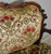 SOLD Antique Victorian Rose Carved Open Arm Sofa