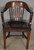 SOLD Antique Mahogany Lawyers /Bankers Arm Chair