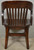 SOLD Antique Mahogany Lawyer's / Bankers Arm Chair