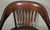SOLD Antique Mahogany Lawyer's / Bankers Arm Chair