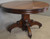 SOLD Antique Victorian Round Walnut Banquet Table – 3 Leaves