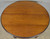 SOLD Antique Victorian Round Walnut Banquet Table – 3 Leaves