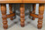 SOLD Antique Victorian Square Oak Banquet Table
