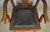SOLD Antique Set of 6 Oak Empire Foot Dining Chairs