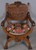 SOLD Antique Oak Heavily Carved Armchair – Unique