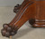 SOLD Antique Oak Claw Foot Banquet Table
