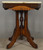 SOLD Antique Victorian Burl Designed Marble Top Parlor Stand