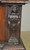 SOLD Antique Excessive Carved Multiple Bodies and Faces Walnut China Closet