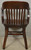 SOLD Antique Mahogany Lawyers / Bankers Arm Chair