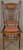 SOLD Antique Set of 4 #1 Larkin Press Back Chairs