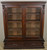 SOLD Antique Victorian Walnut Step Back Bookcase