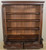 SOLD Antique Victorian Walnut Step Back Bookcase