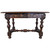 SOLD Antique Victorian Walnut Carved Library Table with Heads