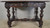SOLD Antique Victorian Walnut Carved Library Table with Heads