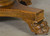 SOLD Antique Round Oak Claw Foot Split Base Dining Table w/ 3 Leaves