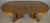 SOLD Antique Round Oak Claw Foot Split Base Dining Table w/ 3 Leaves