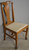 SOLD Antique Set of 6 Oak Claw Foot Dining Chairs