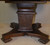 SOLD Antique Oak Carved Dining Room Table