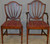 SOLD Antique Set of Six Shield Back Hepplewhite Dining Chairs