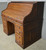 SOLD Antique Oak Raised Panel S Roll Top Desk