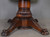 SOLD Antique Victorian Round Mahogany Claw Foot Table w/2 Leaves