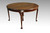 SOLD Round Walnut Chippendale Dining Table 54 Inches