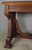 SOLD Antique Victorian Burl Walnut Carved Library Writing Desk